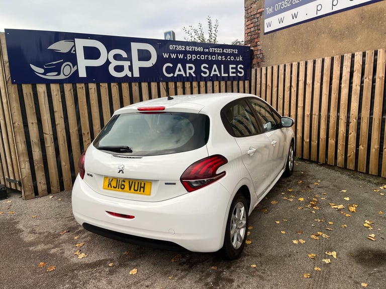 2016 Peugeot 208 1.2 PureTech 82 Active 5dr HATCHBACK Petrol Manual