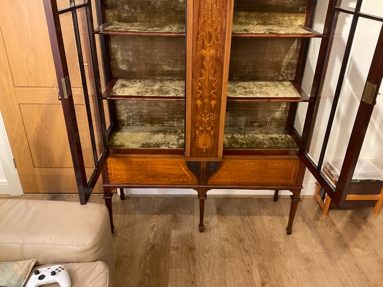 image for Glass fronted display cabinet