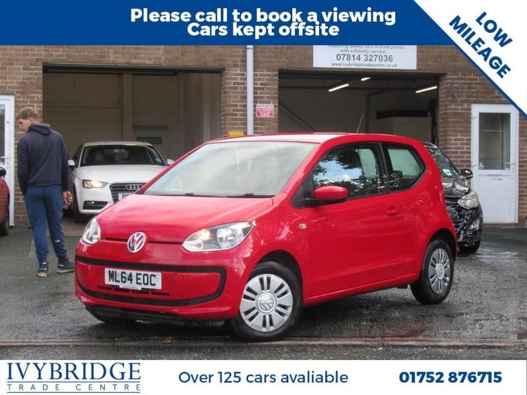 2014 64 VOLKSWAGEN UP! 1.0 MOVE UP! HATCHBACK 3DR PETROL MANUAL EURO 5 (60 PS)