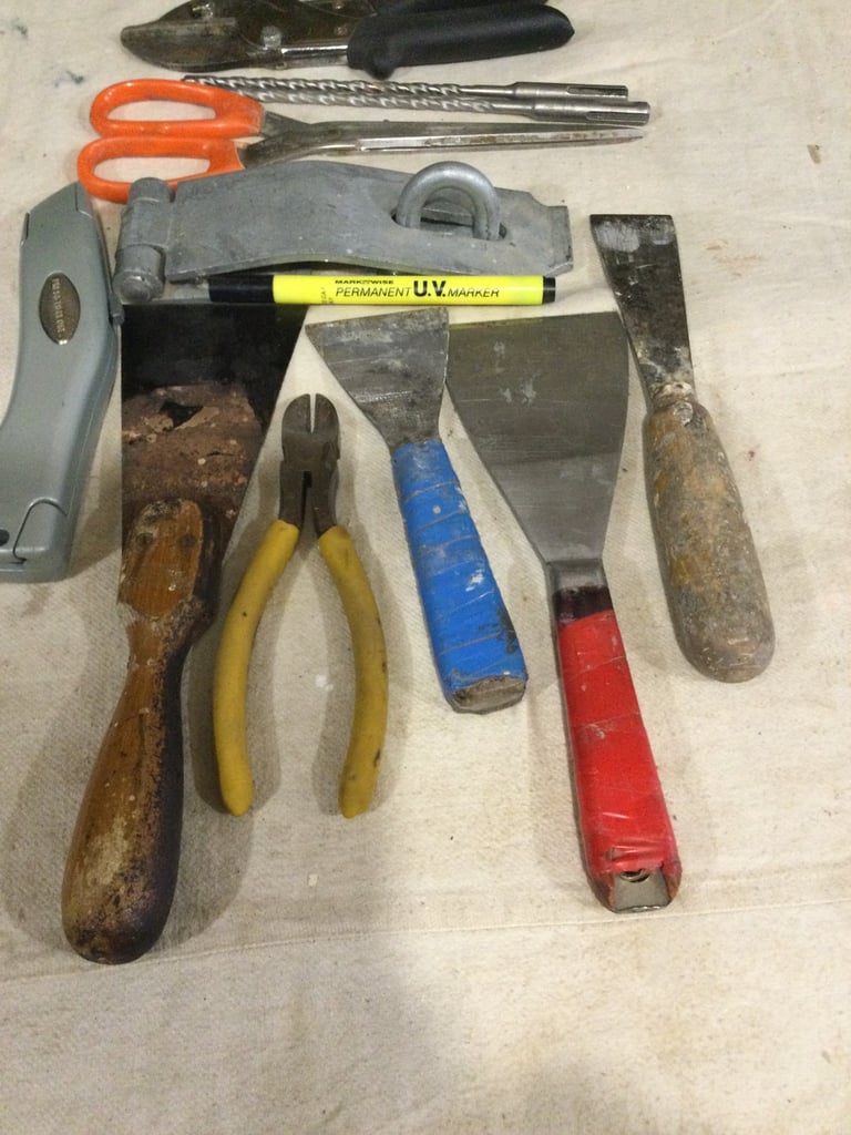 Assortment of scrapers