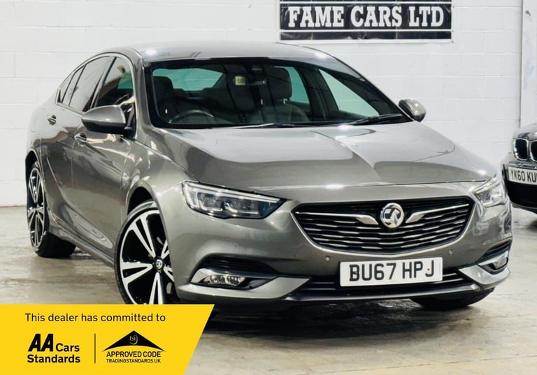 2017 Vauxhall Insignia 2.0 Turbo D BlueInjection SRi VX Line Nav Grand Sport Euro 6 (s/s) 5dr HAT...
