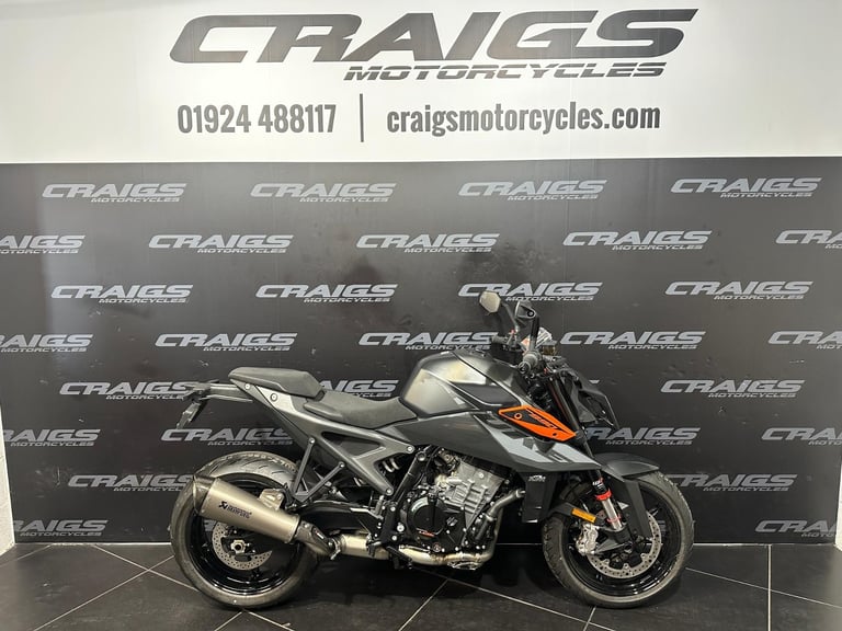 image for KTM 990 DUKE NEW STREET BIKE FULL AKRAPOVIC EVO SYSTEM AT CRAIGS MOTORCYCLES 