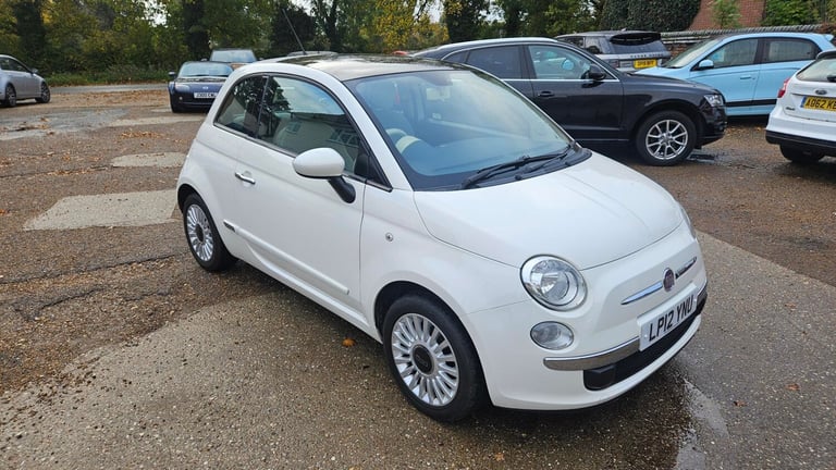 2012 Fiat 500 1.2 Lounge 3dr [Start Stop] HATCHBACK Petrol Manual
