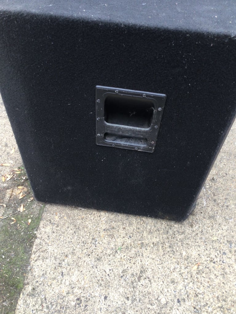 Peavy black widow 18” subwoofer