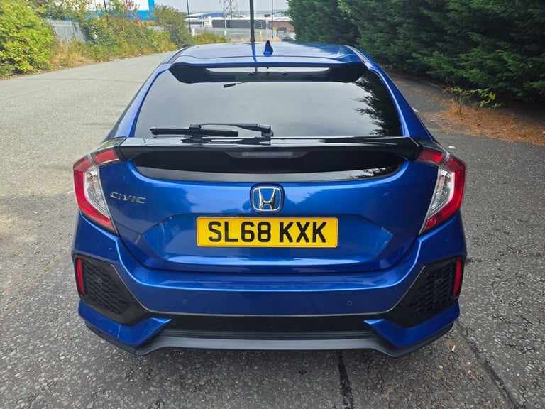 2018 68 HONDA CIVIC 1.0 VTEC TURBO SR HATCHBACK 5DR PETROL MANUAL EURO 6 (S/S) (