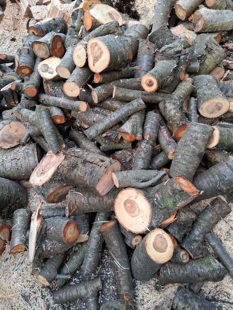 Cherrywood logs 