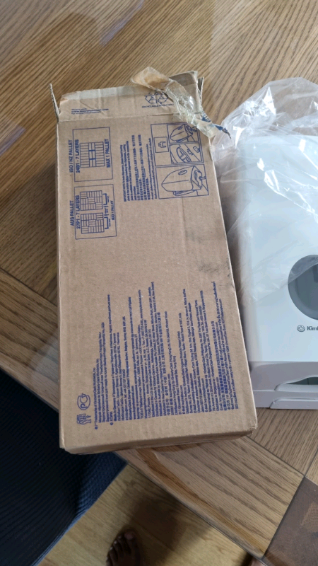 Kimberly Clark tissue holder