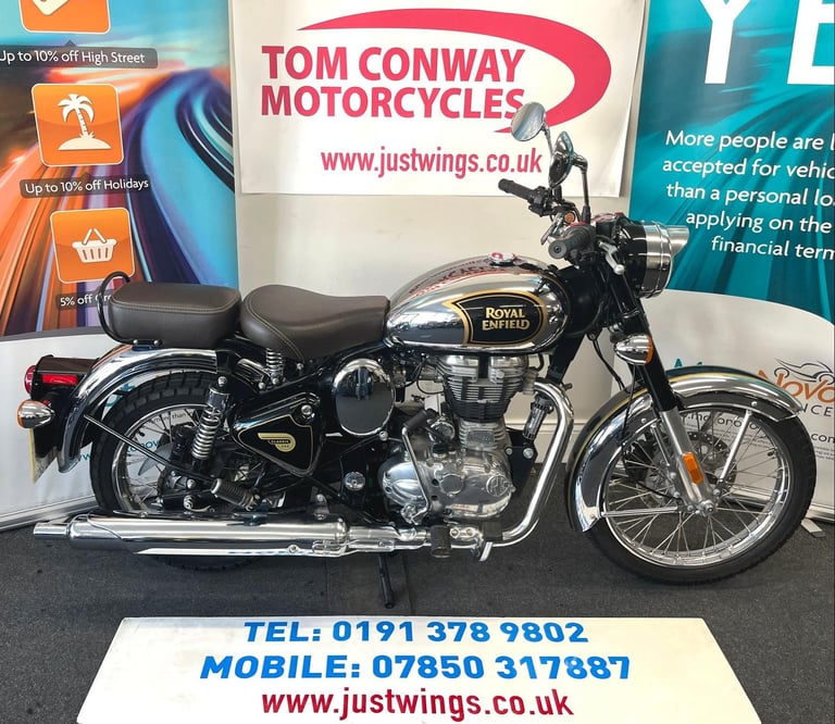 ROYAL ENFIELD 500 BULLET CLASSIC, 2021(21), , 1,683 MILES, SUPERB EXAMPLE, £3795
