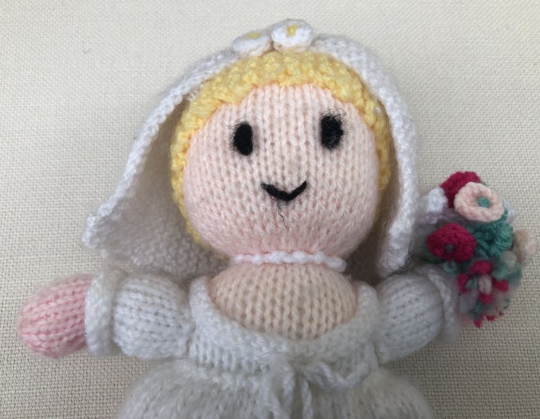 Vintage knitted dolls ONO