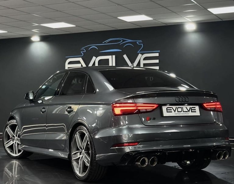 2017 17 AUDI S3 2.0 TFSI BLACK EDITION SALOON 4DR PETROL S TRONIC QUATTRO EURO 6