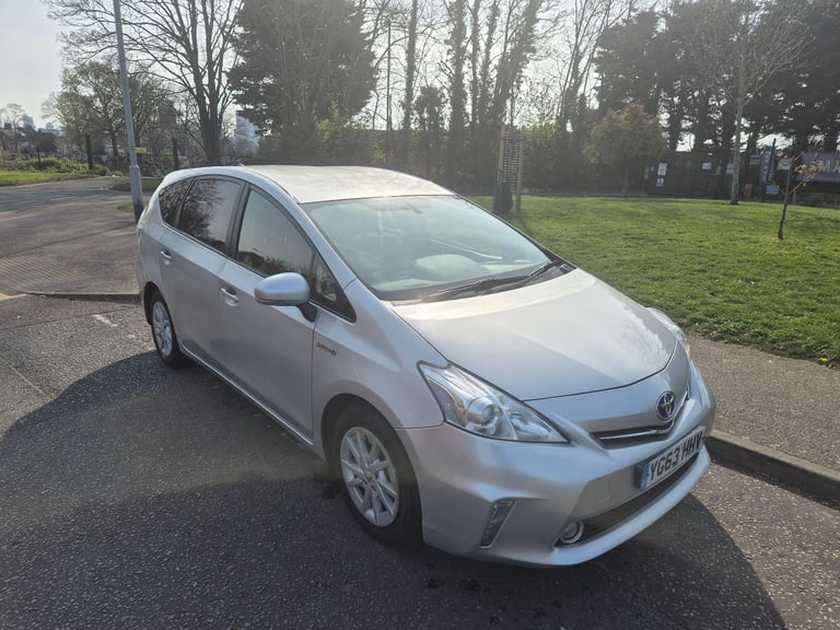 ULEZ FREE TOYOTA PRIUS + MPV 7 SEATER, 1.8 VVTI ICON, HYBRID 5 DOOR MPV, LONG MOT, HPI CLEAR, £4995
