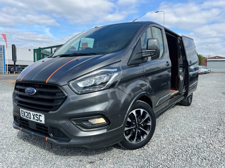 2020 FORD TRANSIT CUSTOM SPORT 320 2.0 EcoBlue 185ps Van Auto EURO 6 NO VAT