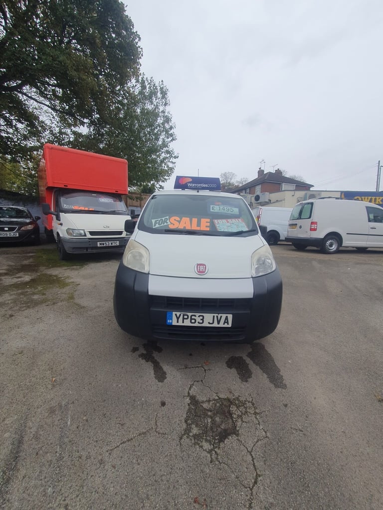 2013 Fiat Fiorino 1.3 16V Multijet Van Start Stop CAR DERIVED VAN Diesel Manual