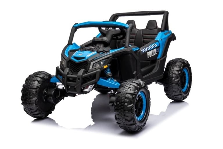 image for Blue Rechargeable 12V Battery Powered Kids Ride on UTV