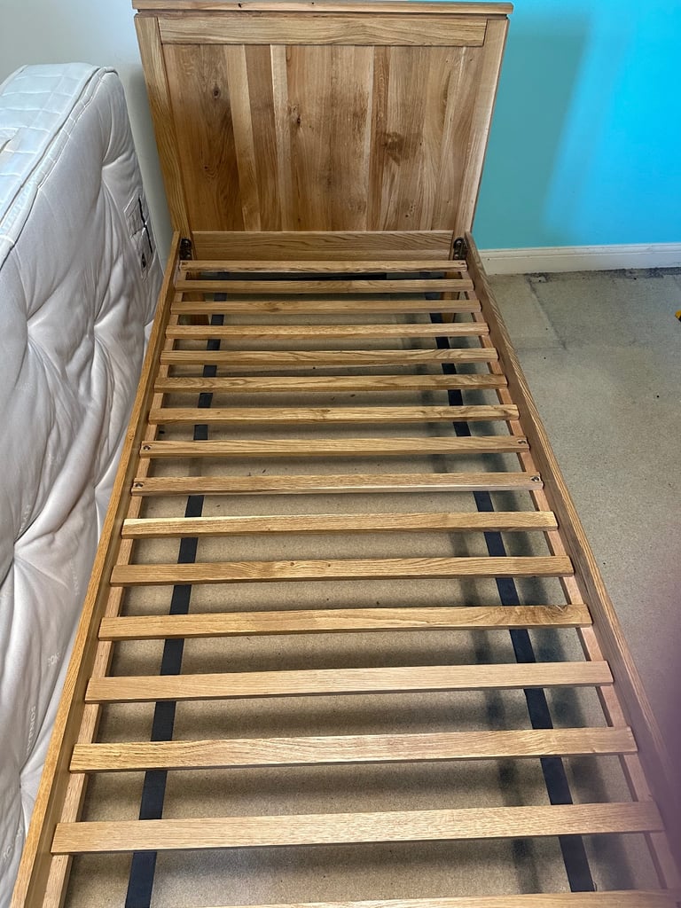 Oak Furniture Land Single Bed with Mattress