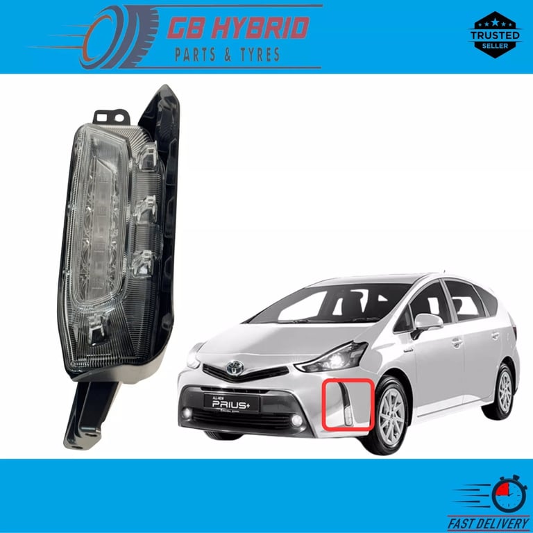 image for Toyota Prius Plus 2016-2022 Driver Side Front Day Running Light