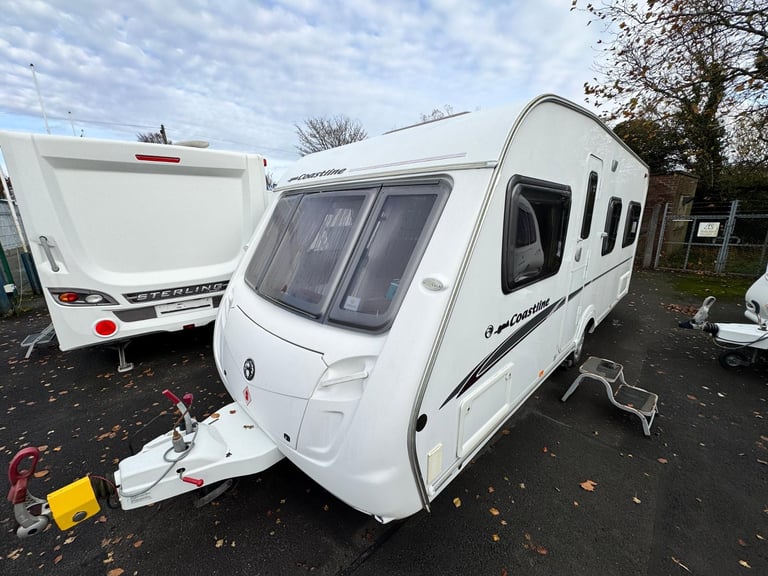 SWIFT COASTLINE 540 SE 2008 MODEL 4 BERTH FIXED BED TOURING CARAVAN