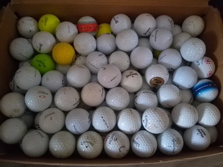 image for Over 200 used golf balls for sale