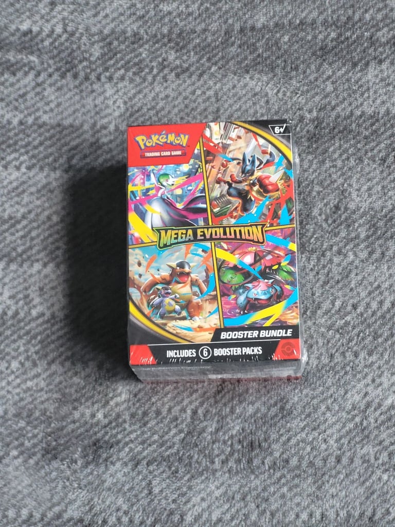 Mega evolution booster bundle