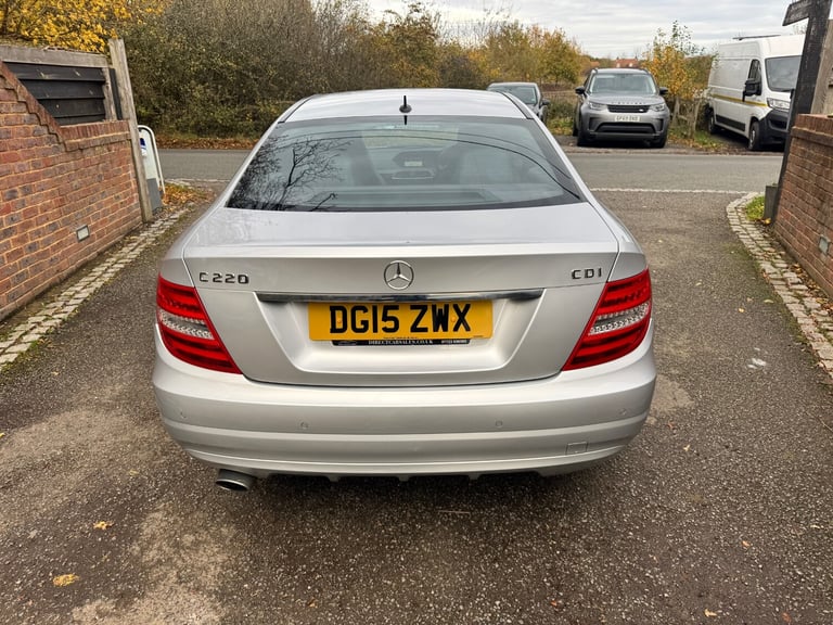 2015 Mercedes-Benz C Class C220 CDI Executive SE 2dr Auto COUPE Diesel Automatic