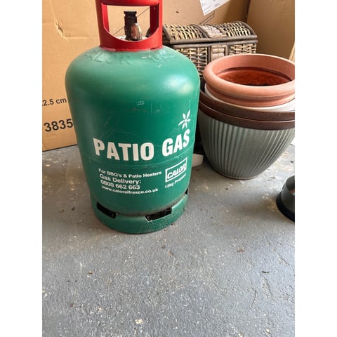 13kg Patio gas bottle (Propane)
