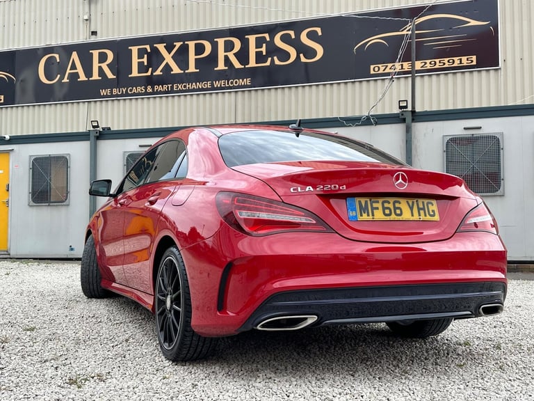 2016 Mercedes-Benz CLA 2.1 CLA220d AMG Line Coupe 7G-DCT Euro 6 (s/s) 4dr SALOON Diesel Automatic