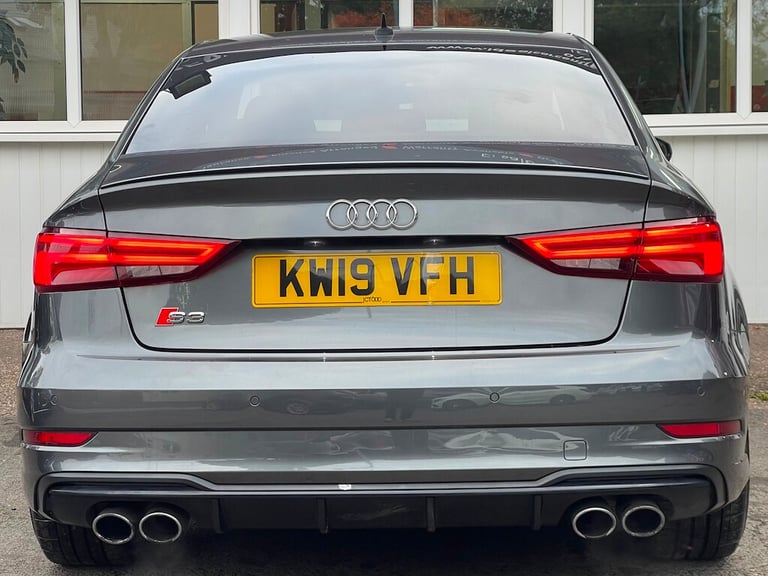2019 Audi S3 2.0 TFSI Black Edition Saloon 4dr Petrol S Tronic quattro Euro 6 (s/s) (300 Saloon P...