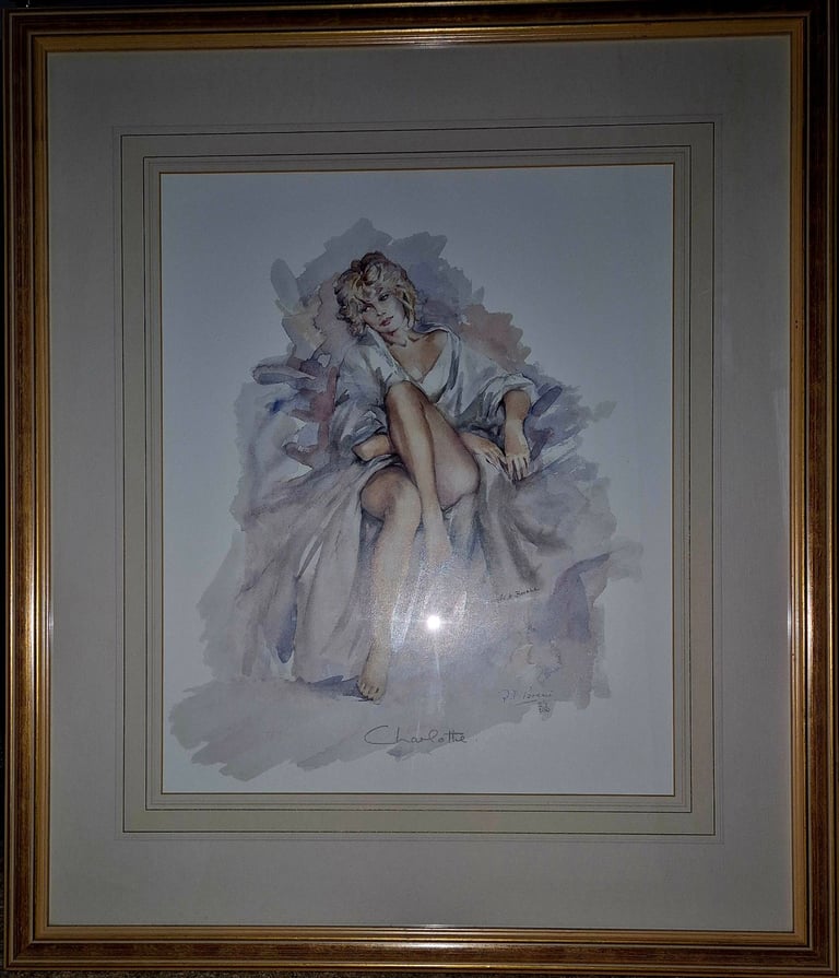 Francis Boxall 'Charlotte' Print Signed Limited Edition