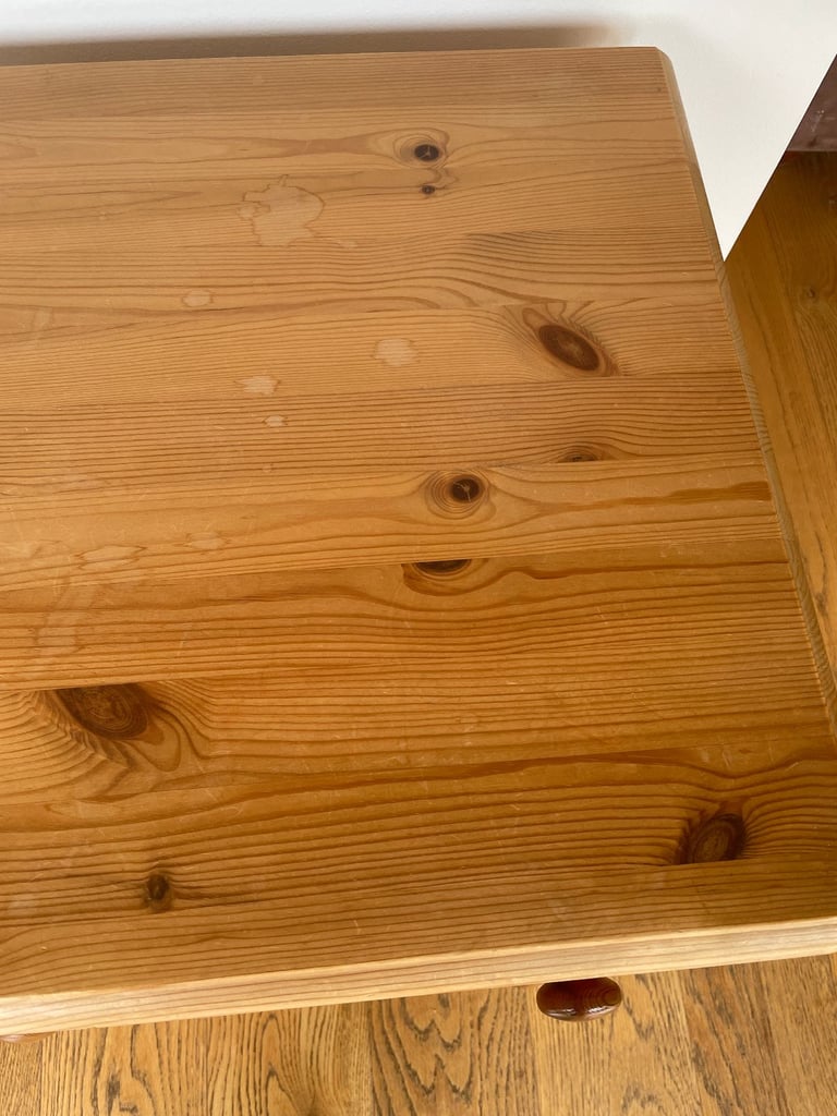 Solid Pine Bedside Chest of Drawers