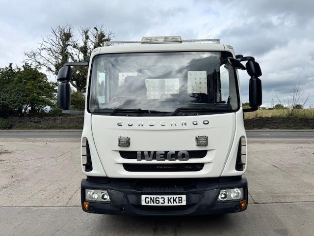 2014 Iveco Eurocargo 75E16 ULEZ 13ft3 caged tipper colun tail-lift 54kms