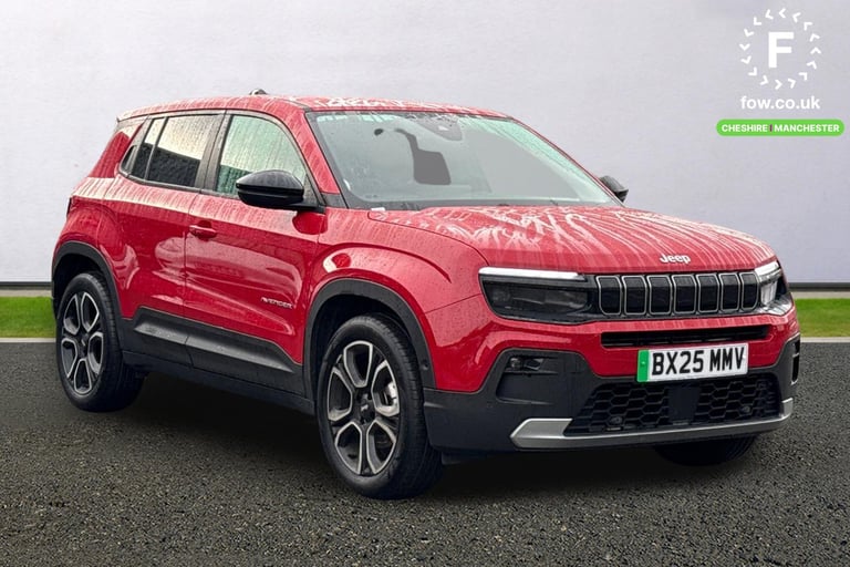 image for 2025 Jeep Avenger 115kW Summit 54kWh 5dr Auto Hatchback ELECTRIC Automatic