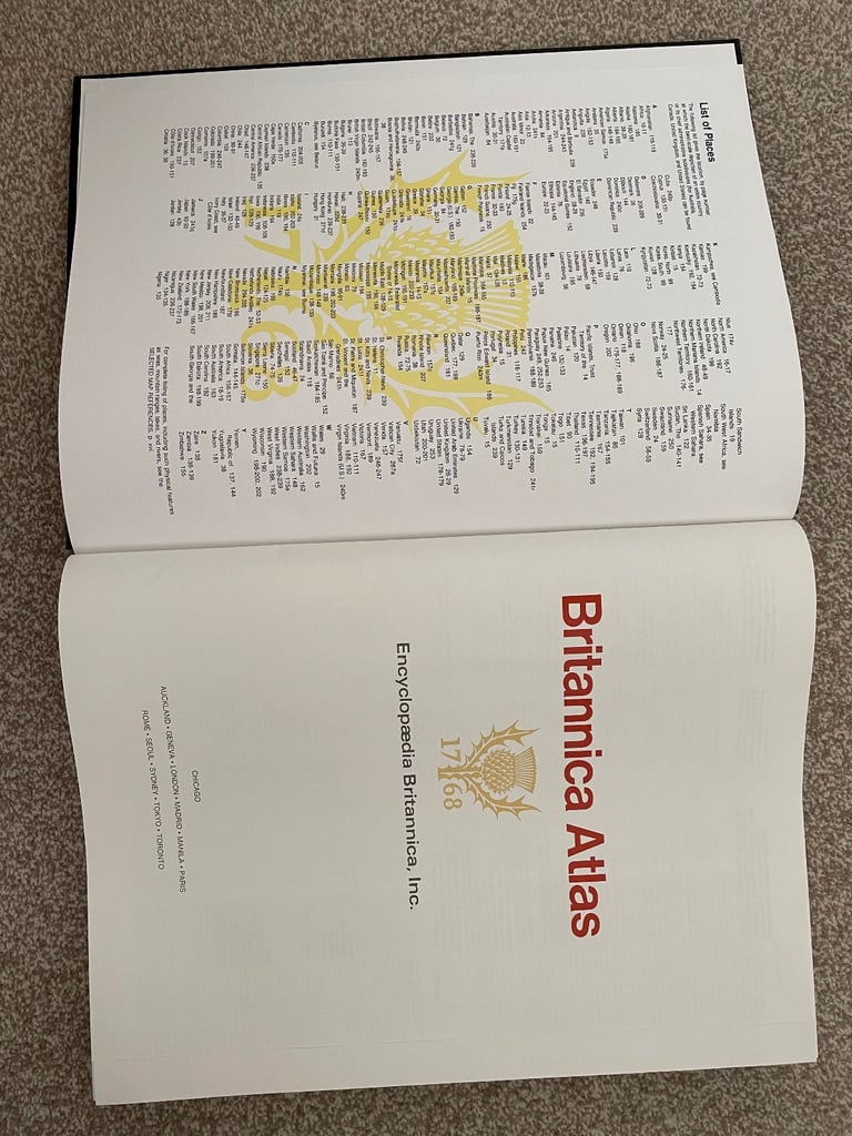 Encyclopaedia Britannica Atlas