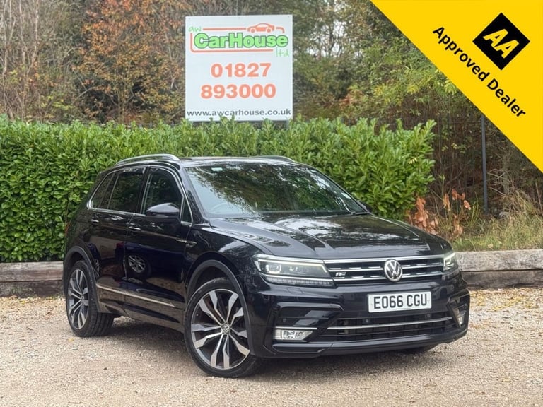 2016 66 VOLKSWAGEN TIGUAN 2.0 TDI BLUEMOTION TECH R-LINE SUV 5DR DIESEL DSG 4MOT