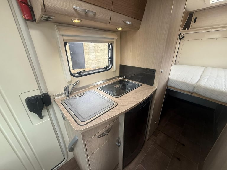 2013 Fiat DUCATO BURSTNER BREVIO t600 3 BERTH MOTORHOME UNDER 6M