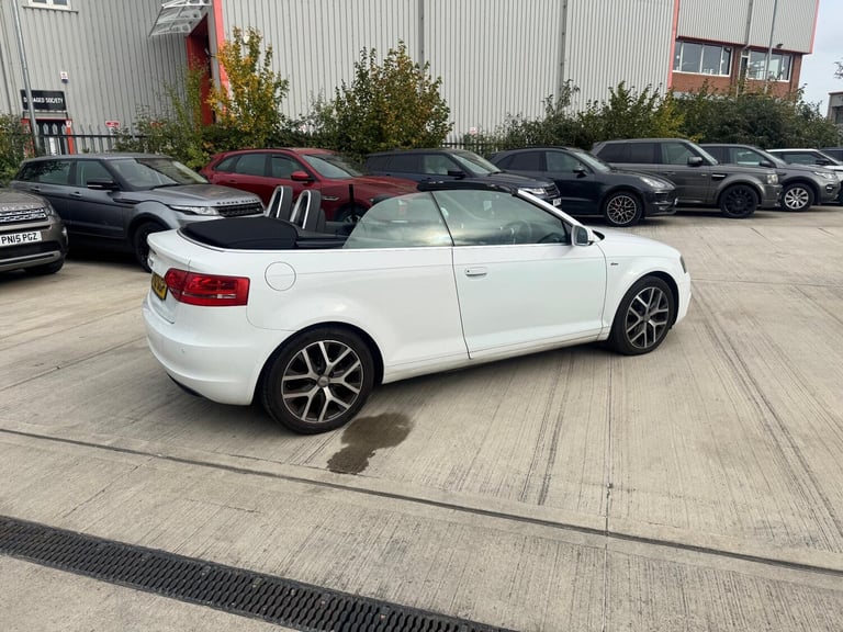  Audi A3 Cabriolet 2.0 TDI S line Euro 5 (s/s) 2dr Diesel Manual