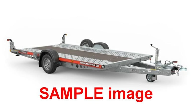 Brian James A2 Transporter Trailer Built In Ramps winch Little use Car Plant Trike Motorcycle