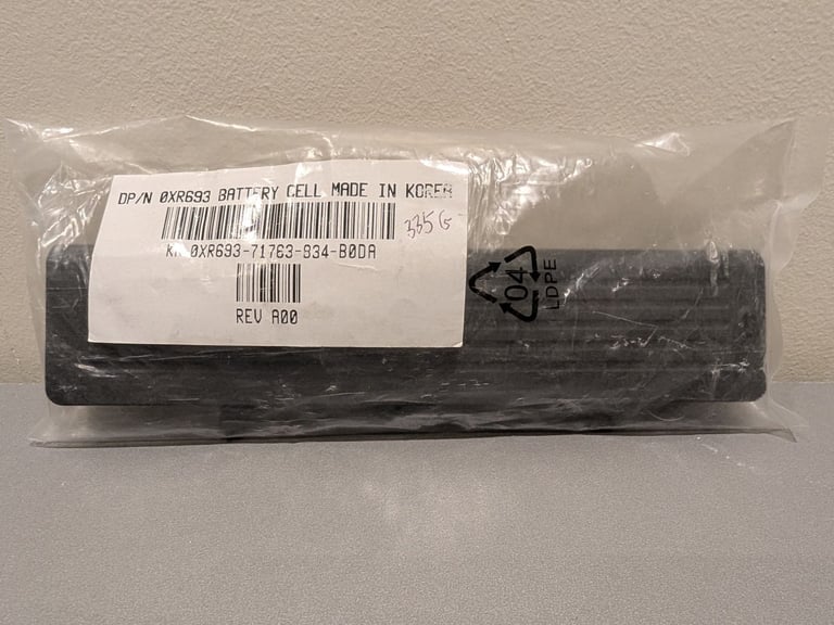 Genuine Dell laptop battery