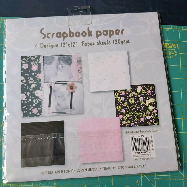 Scrapbook Paper 12 x 12 in