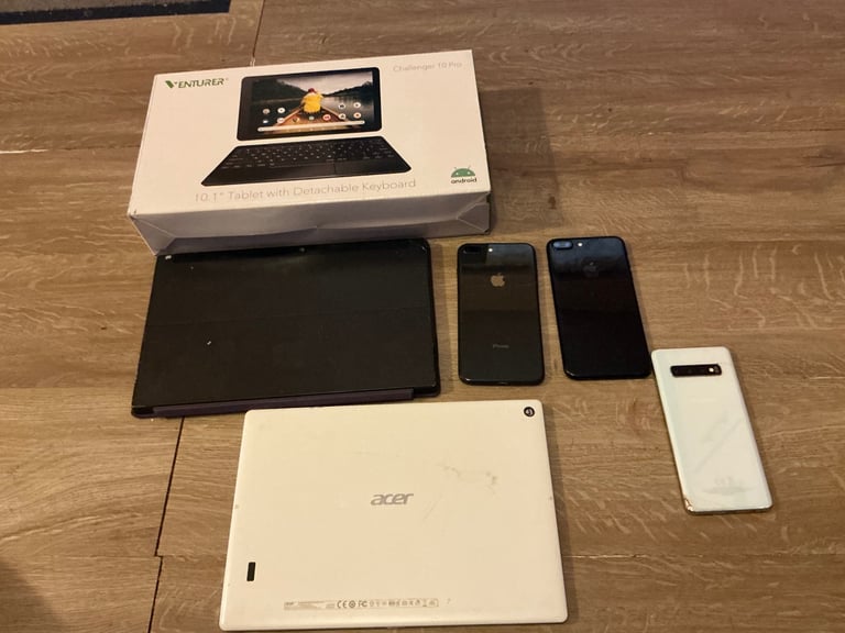 Tablets and phones