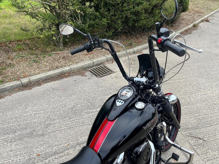 2012 12 KAWASAKI VN 900 CBF CUSTOM VN900 CU VANCE  HINES CRUISER TALL BARS