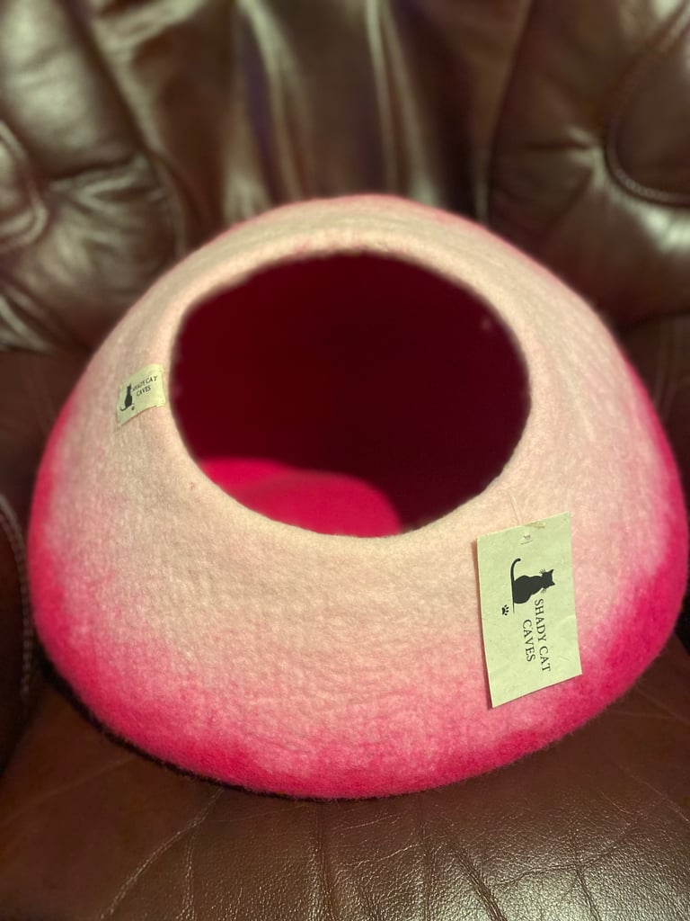 🌸 Pink Puff Pod Cat Cave