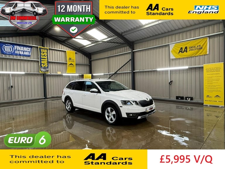 2019 Skoda Octavia 69 Plate 2.0 TDI 150 CR Scout 4x4 5dr DSG Auto EX-NHS VEHICLE ESTATE Diesel Au...