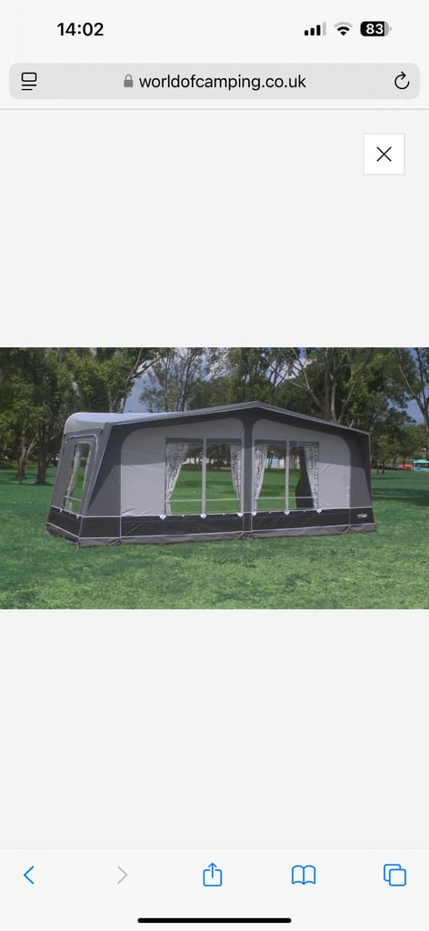 image for Camptech size 17 awning