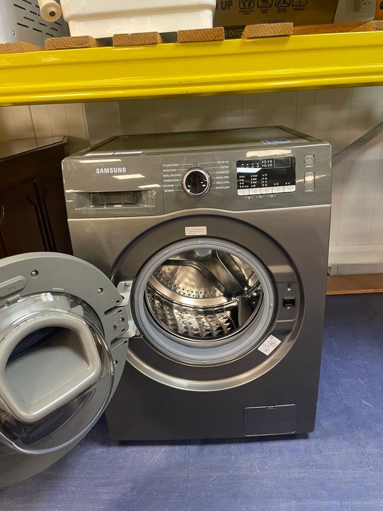 Samsung 9kg Black/Grey Washing Machine TCL Reuse 99337