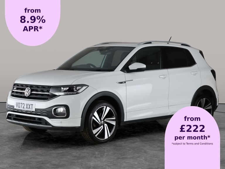 2022 Volkswagen T-Cross 1.0 TSI R-Line SUV 5dr Petrol Manual Euro 6 (s/s) (110 ps) - NAV - BLIND ...
