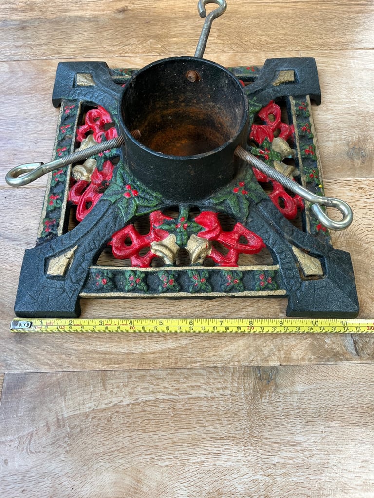 Cast iron Christmas tree stand