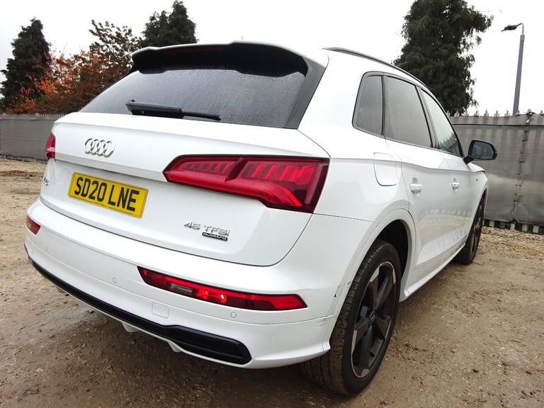 2020 20 REG AUDI Q5 S LINE BLACK EDITION 45 TFSI QUATTRO AUTO DAMAGED SALVAGE
