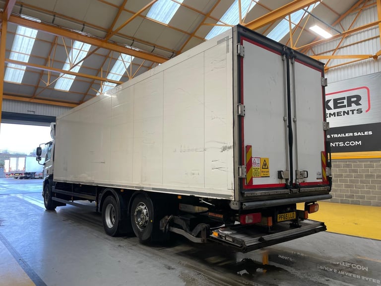 DAF CF290 *EURO 6*, 6X2 26 TONNE INSULATED FRIDGE/FREEZER – 2016 – PF65 LLD