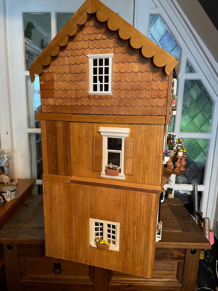 Home made dolls house