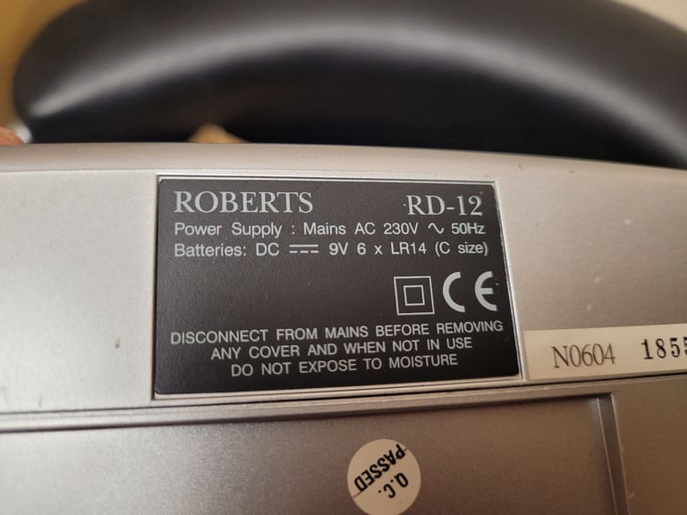 Roberts Gemini 12 DAB Radio 